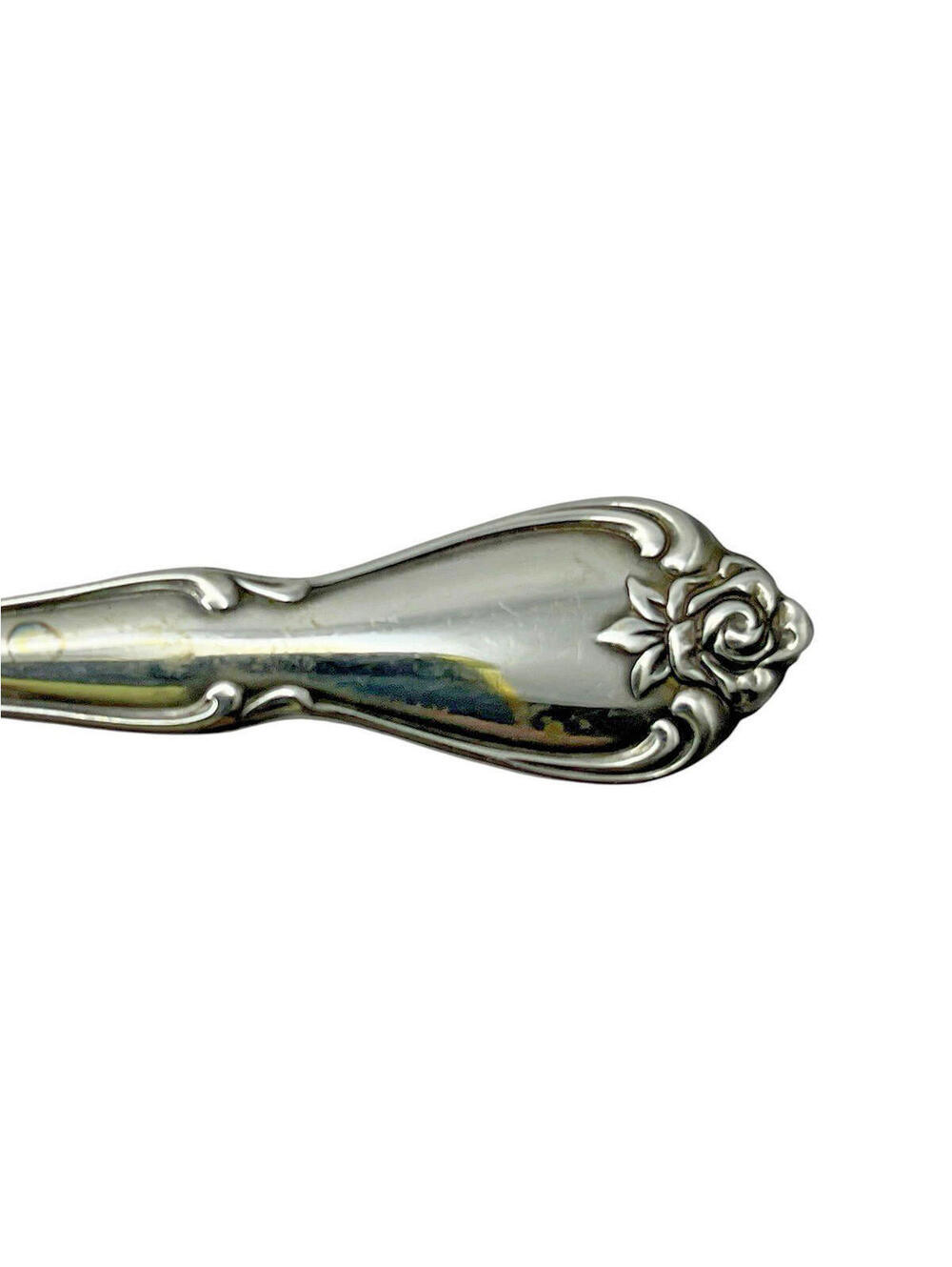 Oneida Silver Vintage 1881 Rogers Arbor Rose Stainless Feeding Spoon 1 pc 2422.1